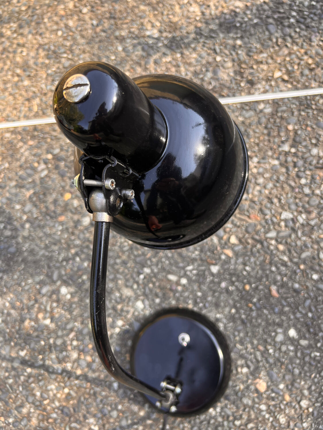 Lampe de bureau Bauhaus, Autriche, années 1940