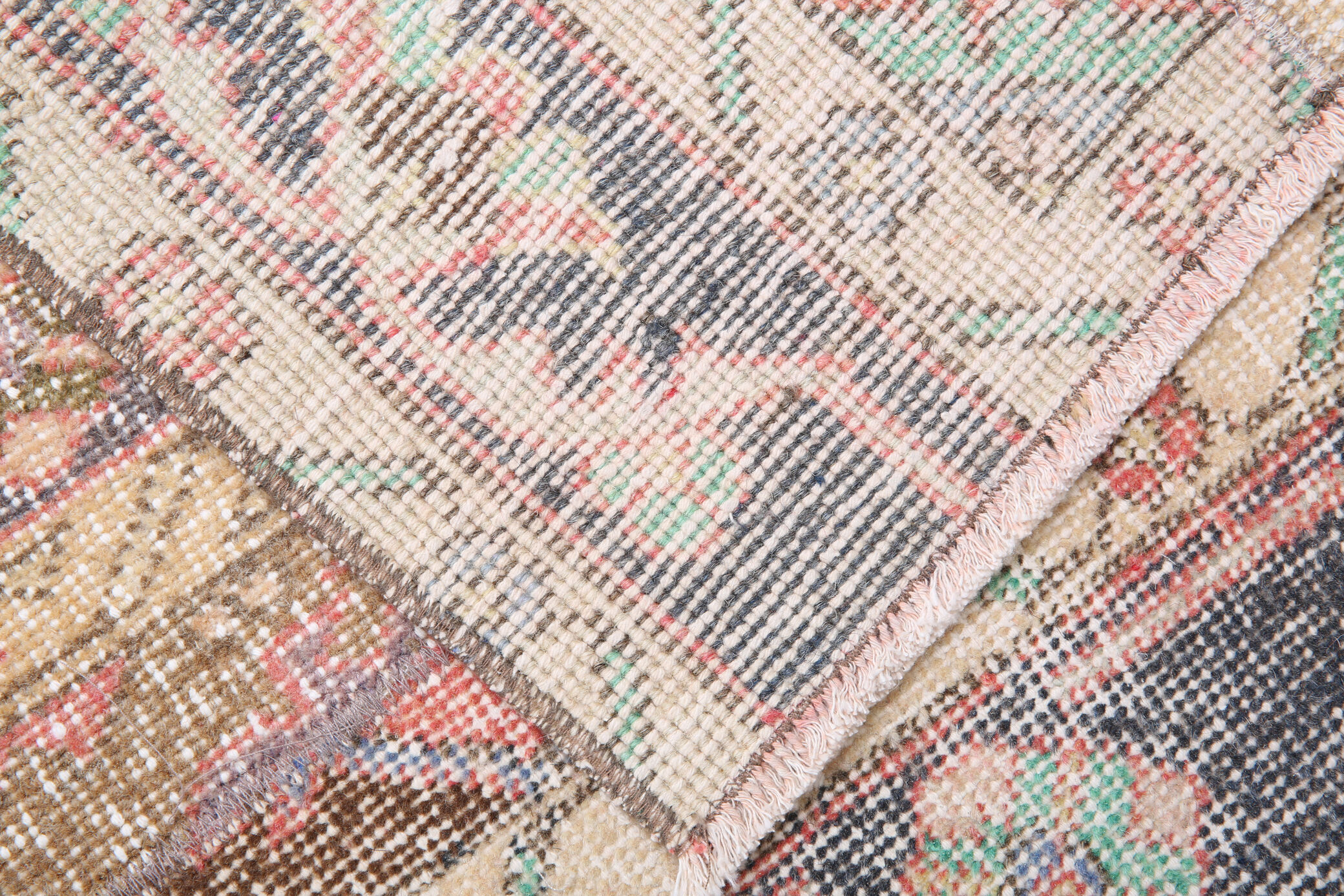 2x11 turkish vintage patchwok rug, 2x11 patchwork runner