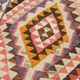 Turkish Handwoven Vintage Herki Kilim 92 cm x 292 cm
