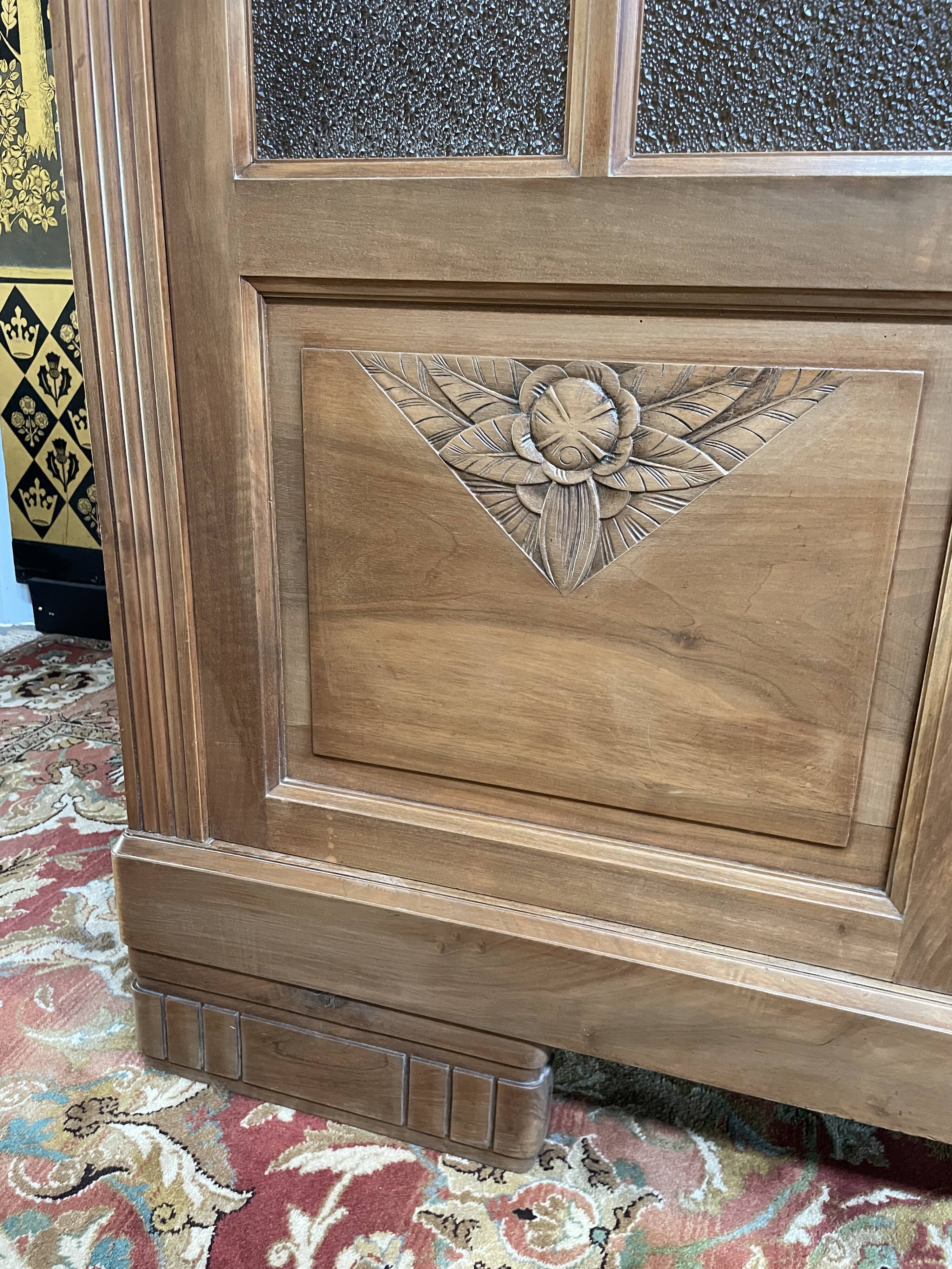 Bibliothèque époque Art Déco