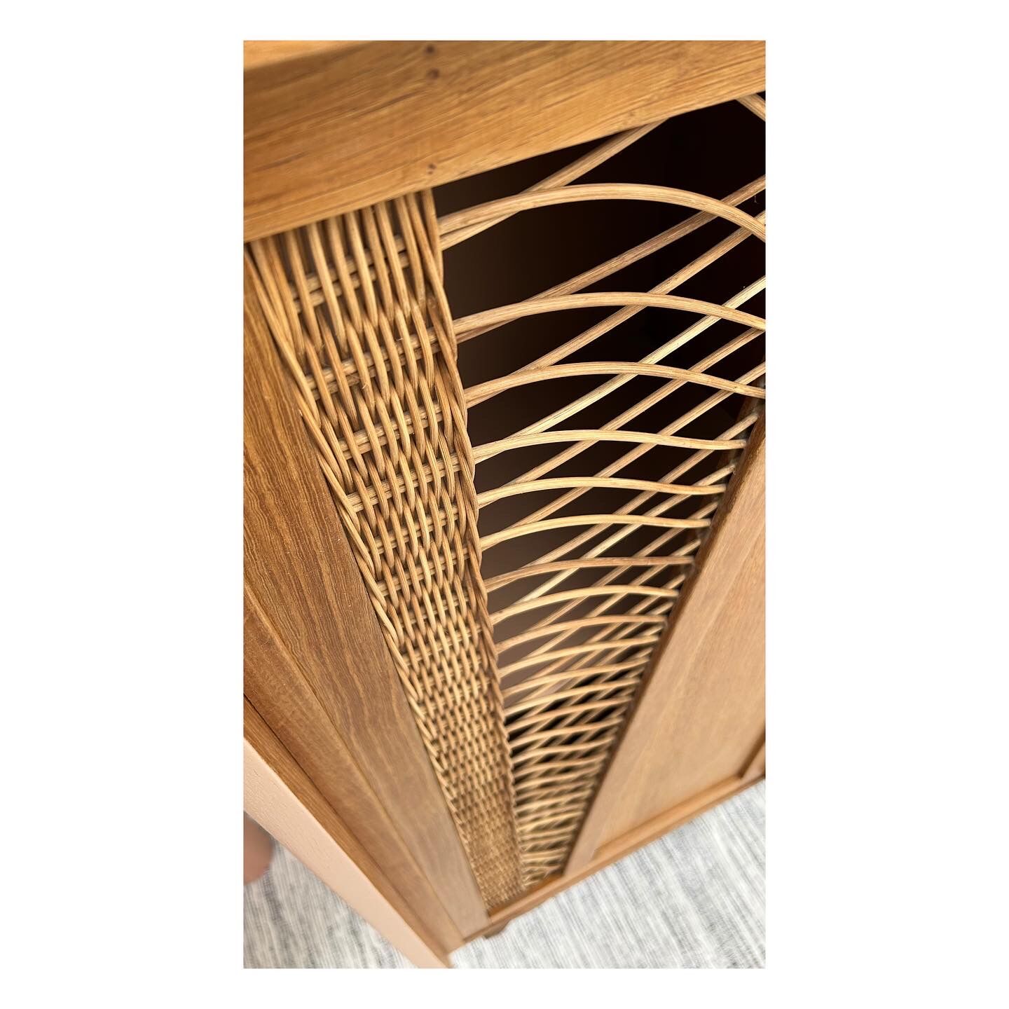 Rattan cabinet