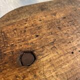 Industrial wooden stool