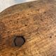Industrial wooden stool
