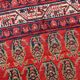 Handmade vintage Persian Hamadan rug 137cm x 210cm, 1960s