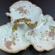 Servant appetizer sweets Limoges Gold and Flowers