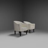 Ensemble de chaises en cuir Josef Hoffmann « Villa Gallia » par Wittmann Austria