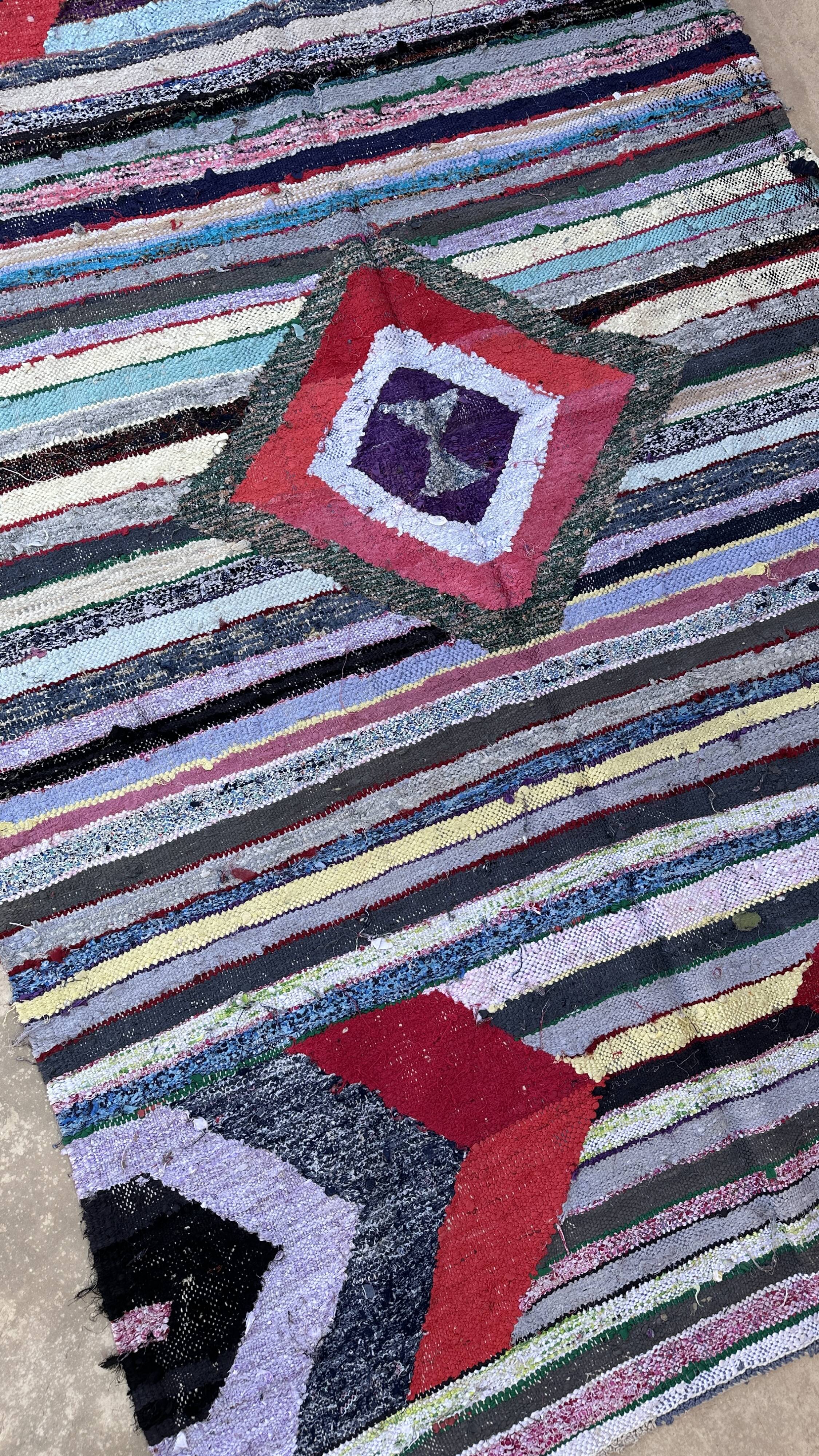 Colorful Moroccan rug - 152 x 263 cm