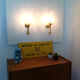 Pair of vintage gold sconces