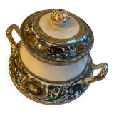 Asian Pattern Sugar Bowl