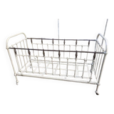 BED 1920 white metal and copper