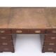 Mahogany Campaign Desk by N. Norton LTD England