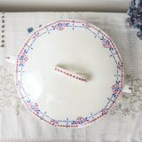 Saint Amand earthenware soup tureen