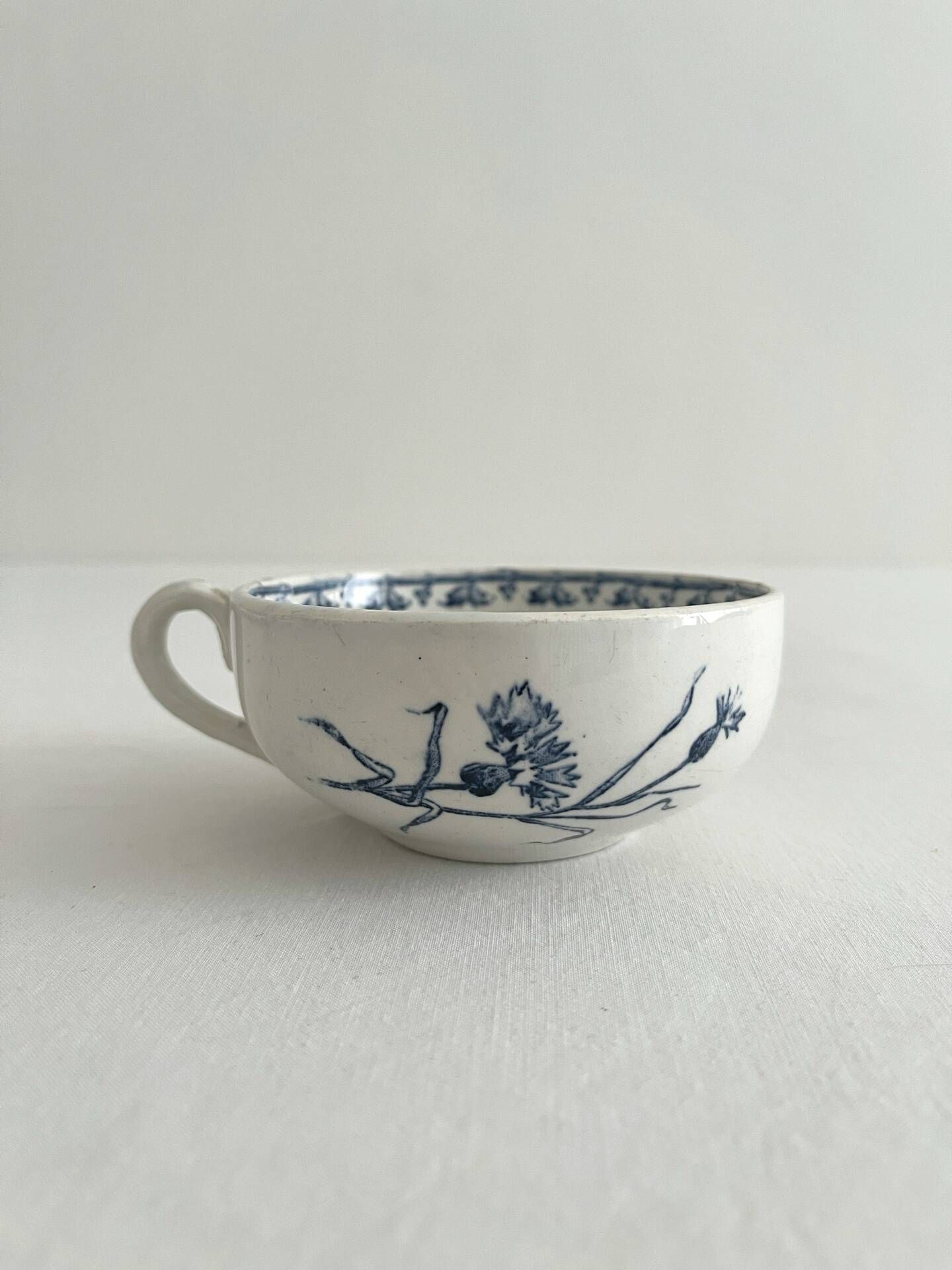 Antique ironstone cup "Carmen" Sarreguemines