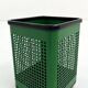 Green paper bin by Neolt, 1980