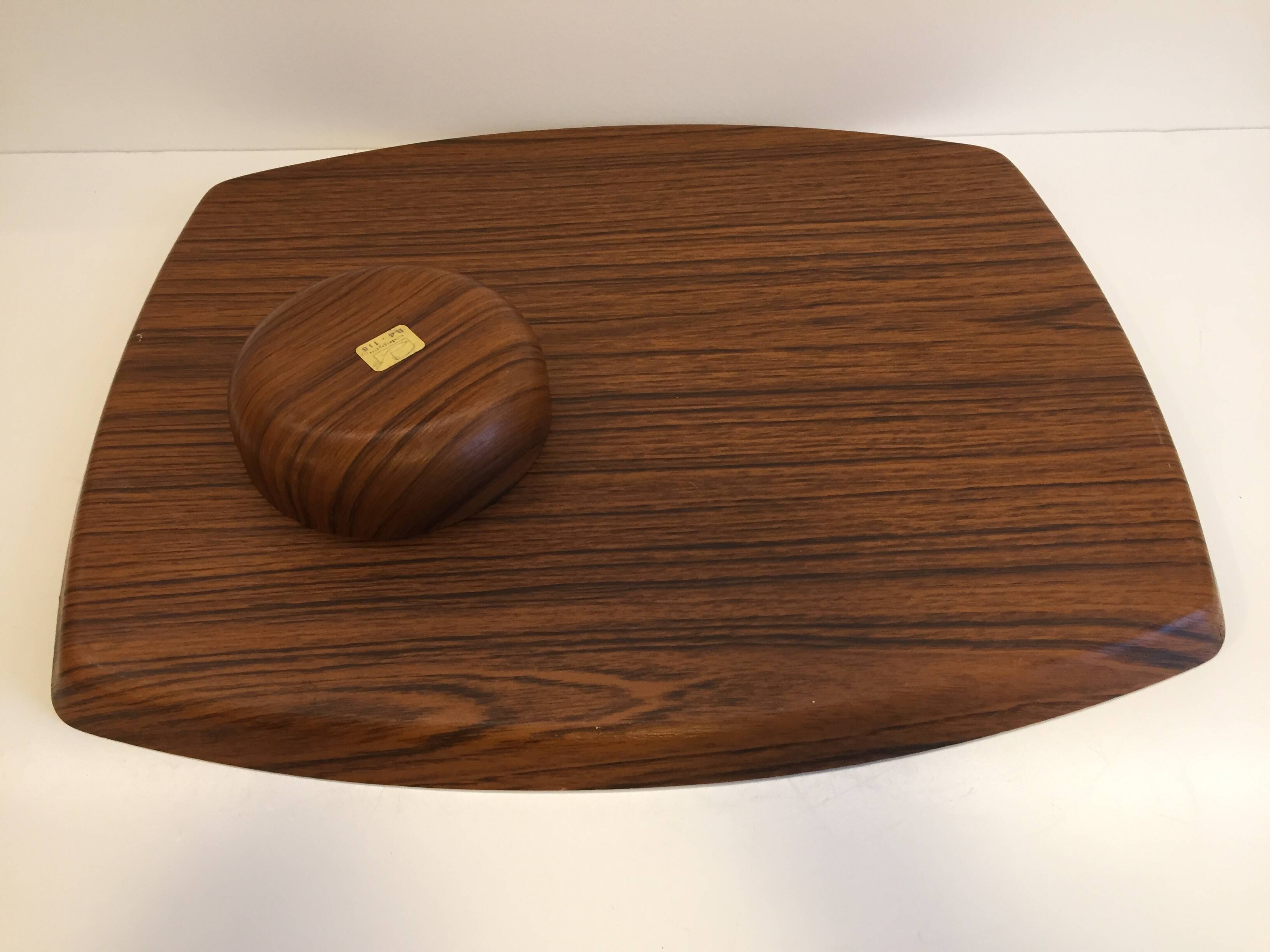 tray and cup by Capellio Italy vintage