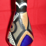 Vase en grès Odetta Quimper art déco 1930