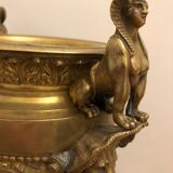Large gilded bronze cut