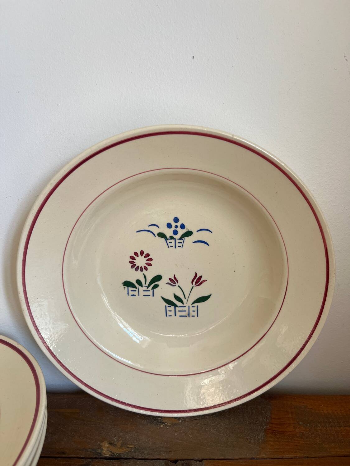 4 deep plates