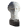 Plaster bust on a pedestal