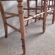 Lot de 4 chaises volantes Louis XVI
