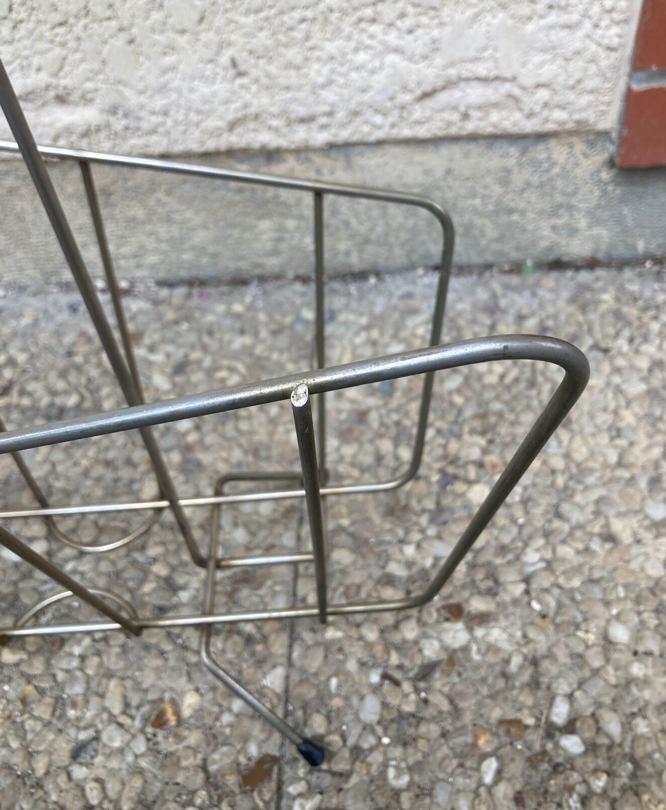 Vintage magazine rack