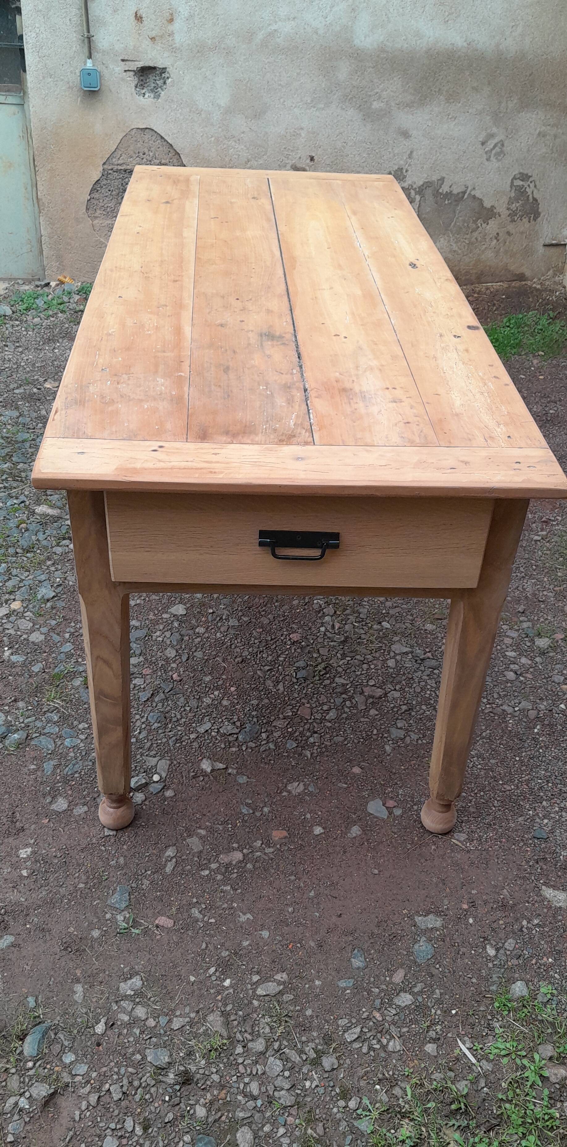 Antique farmhouse table