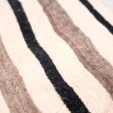 Vintage Moroccan Berber pouf in wool