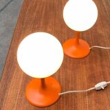 Mid-century Swiss table lamps by E.R. Nele for Temde, set of 2