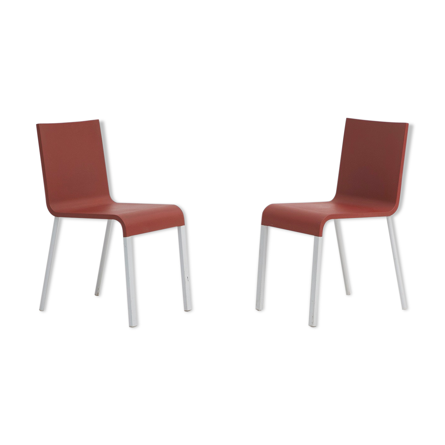 Pair of chairs 03 by Maarten Van Severen for Vitra