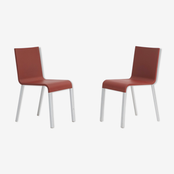 Pair of chairs 03 by Maarten Van Severen for Vitra