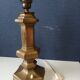 Brass lamp foot
