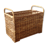 Porte revue en rotin