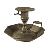 Tin candle holder