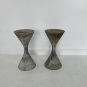 2 jardinières Anton Bee et W. Guhl édition Eternit, 1958