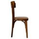 Bistro Wood Chairs, Set of Six, Italy 1950