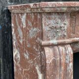 Fireplace in rancid marble around 188