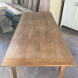 Solid oak farm table
