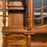Louis XV / Louis XVI style walnut sideboard