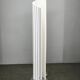 Lampadaire postmoderne sculptural en acrylique opalin, Italie années 1980