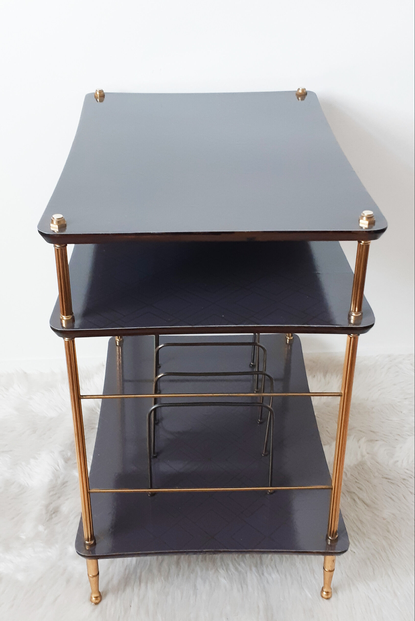 Electrophone door table, vinyl door