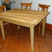 Table de ferme en bois naturel