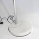 Chrome arc lamp in perfect condition, retro 1970s style.