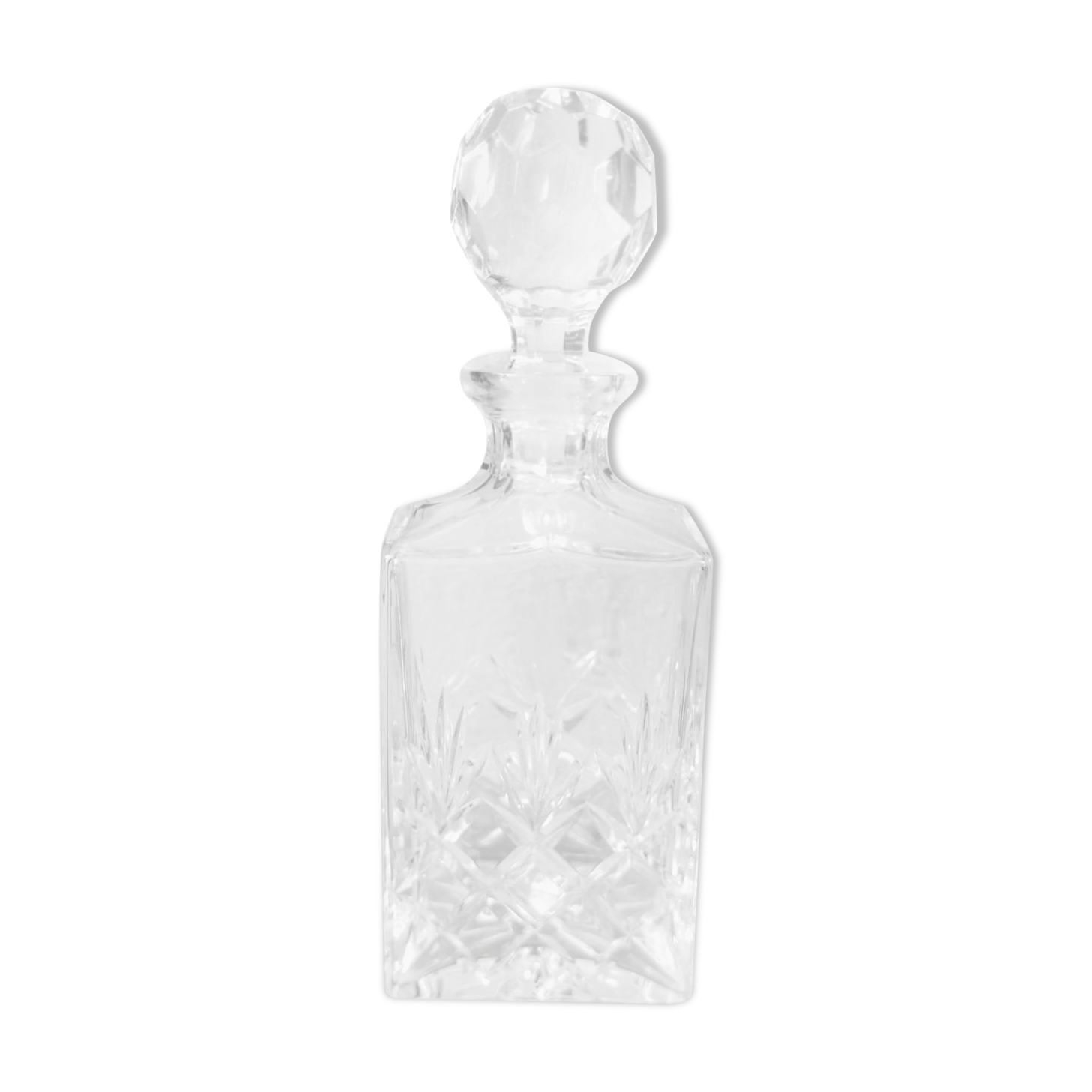 Crystal whisky carafe