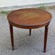 Vintage Louis XVI 19th century round coffee table side table