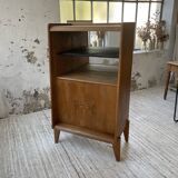 1960s oak storage unit