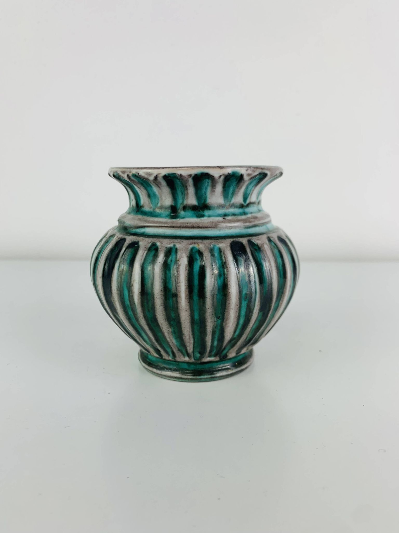 Vintage ceramic vase Steffisburg Switzerland
