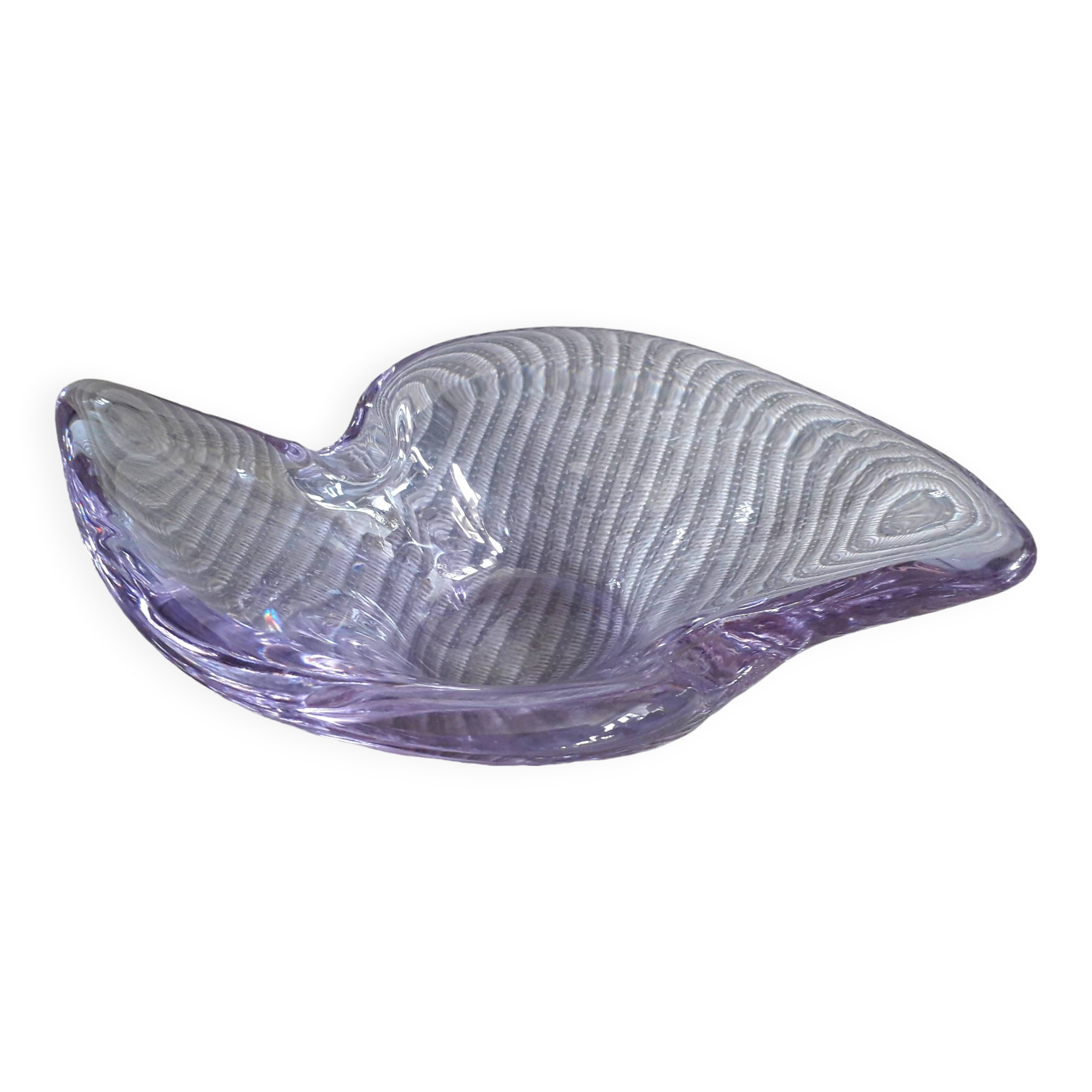 Very original vintage glass pocket tray