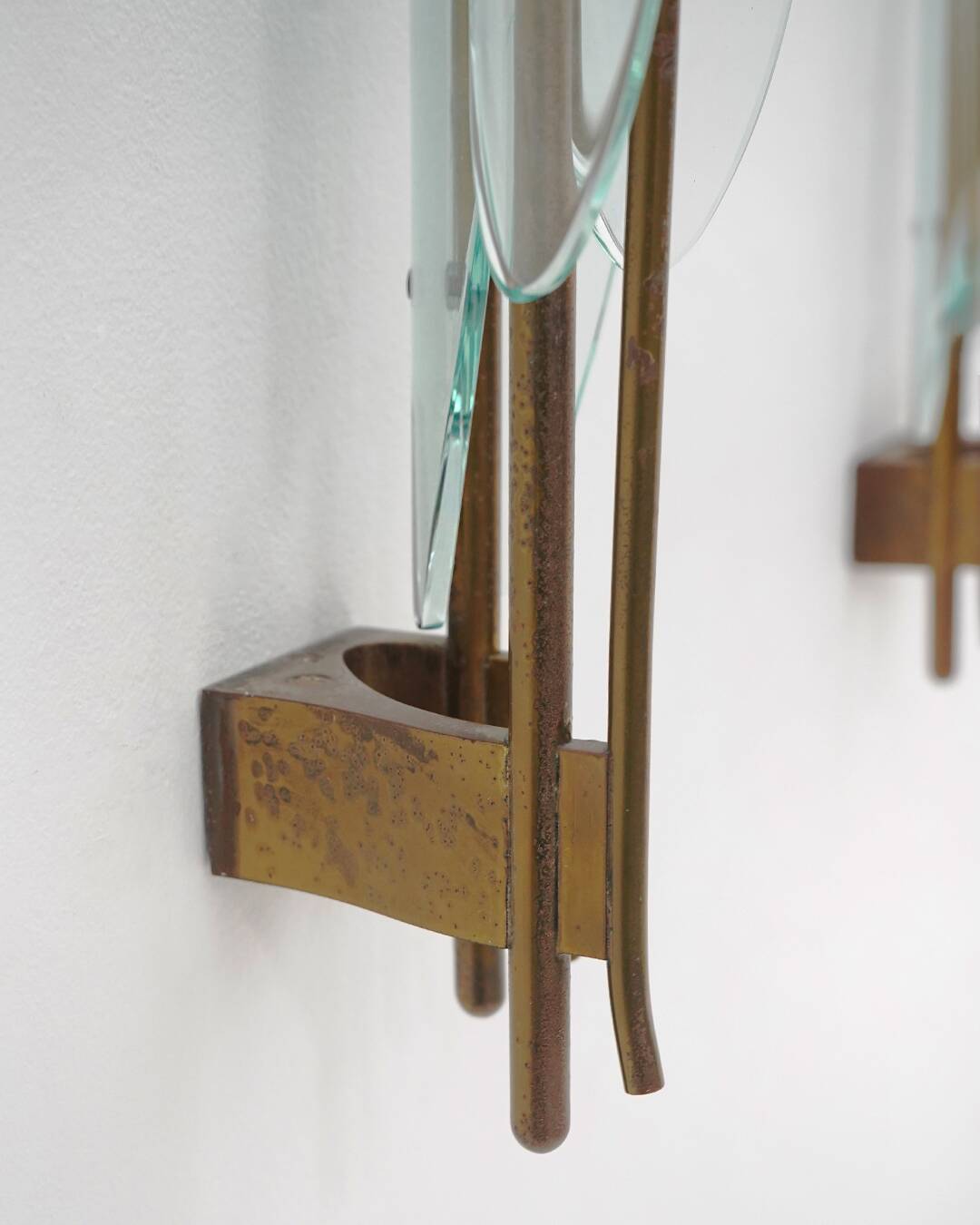 Wall lamp mod. 1461 by Max Ingrand, Fontana Arte, 1960s