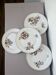 4 flat plates from Sarreguemines model Danish 210401