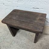 Small wooden stool / footrest
